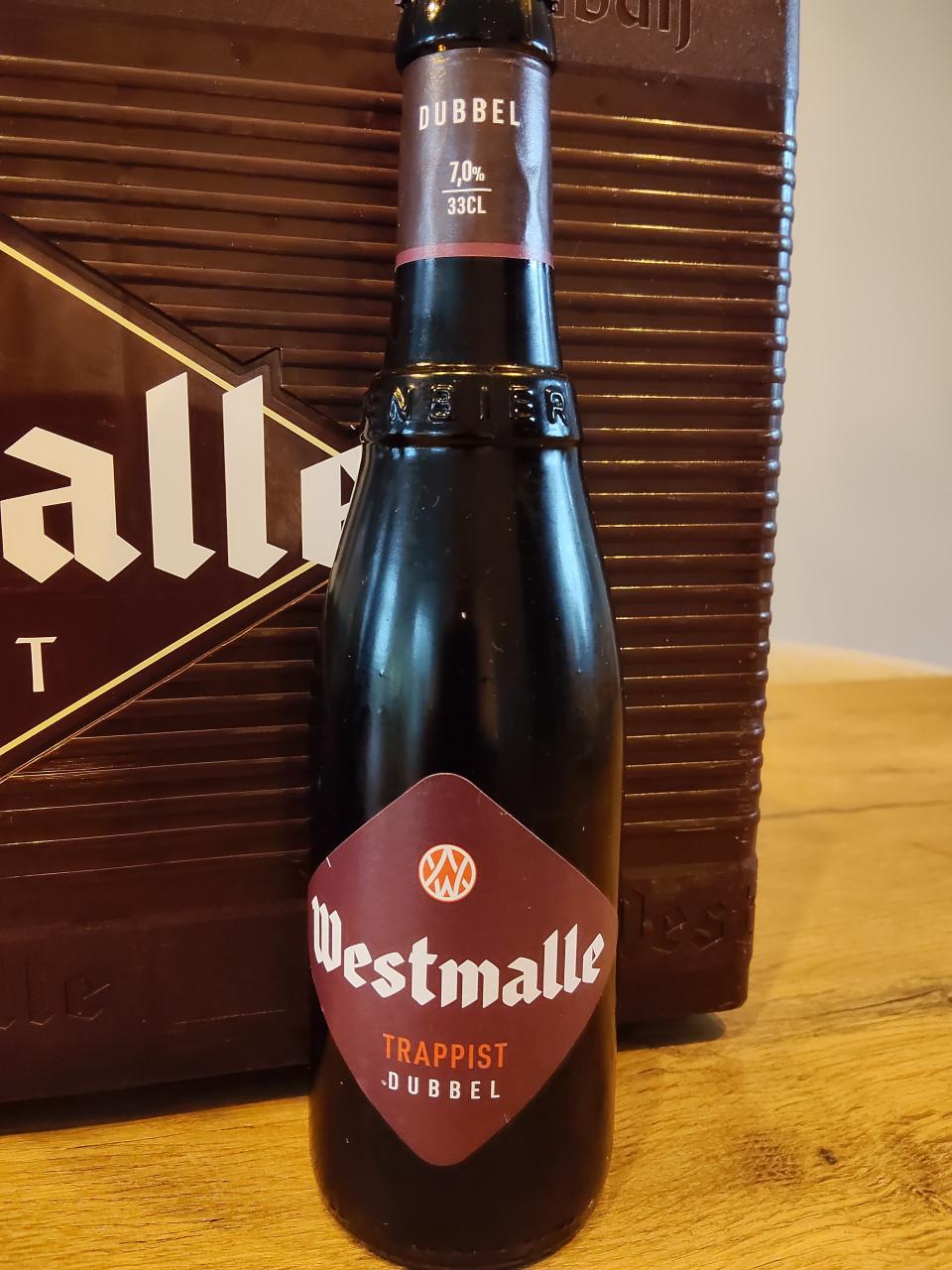 Krat Westmalle Dubbel trappist speciaalbier