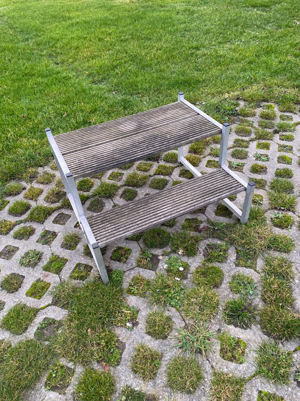 Aluminium opstap stacaravan