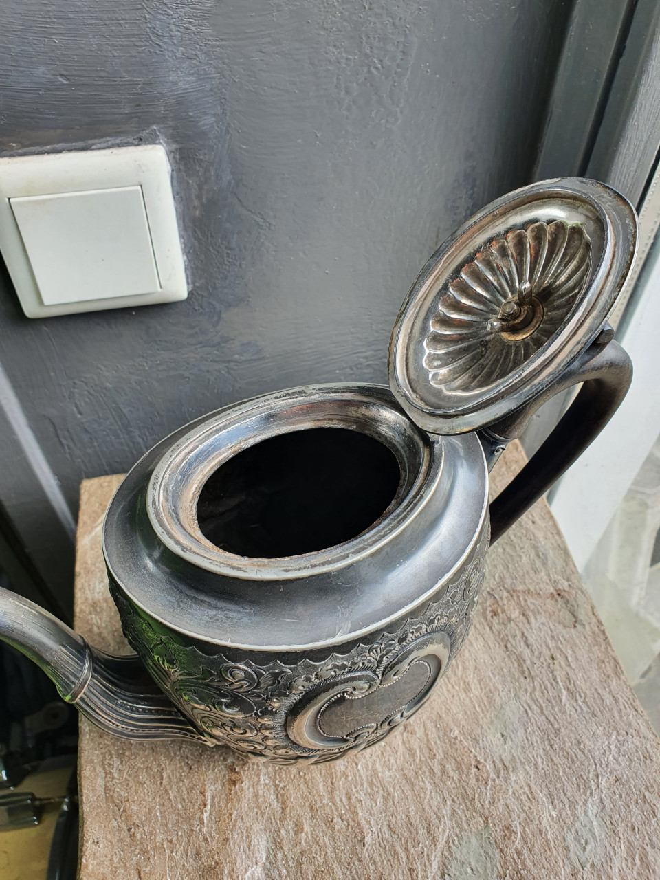 Prachtige antieke thee of koffiepot (veel merken, zie fotos)