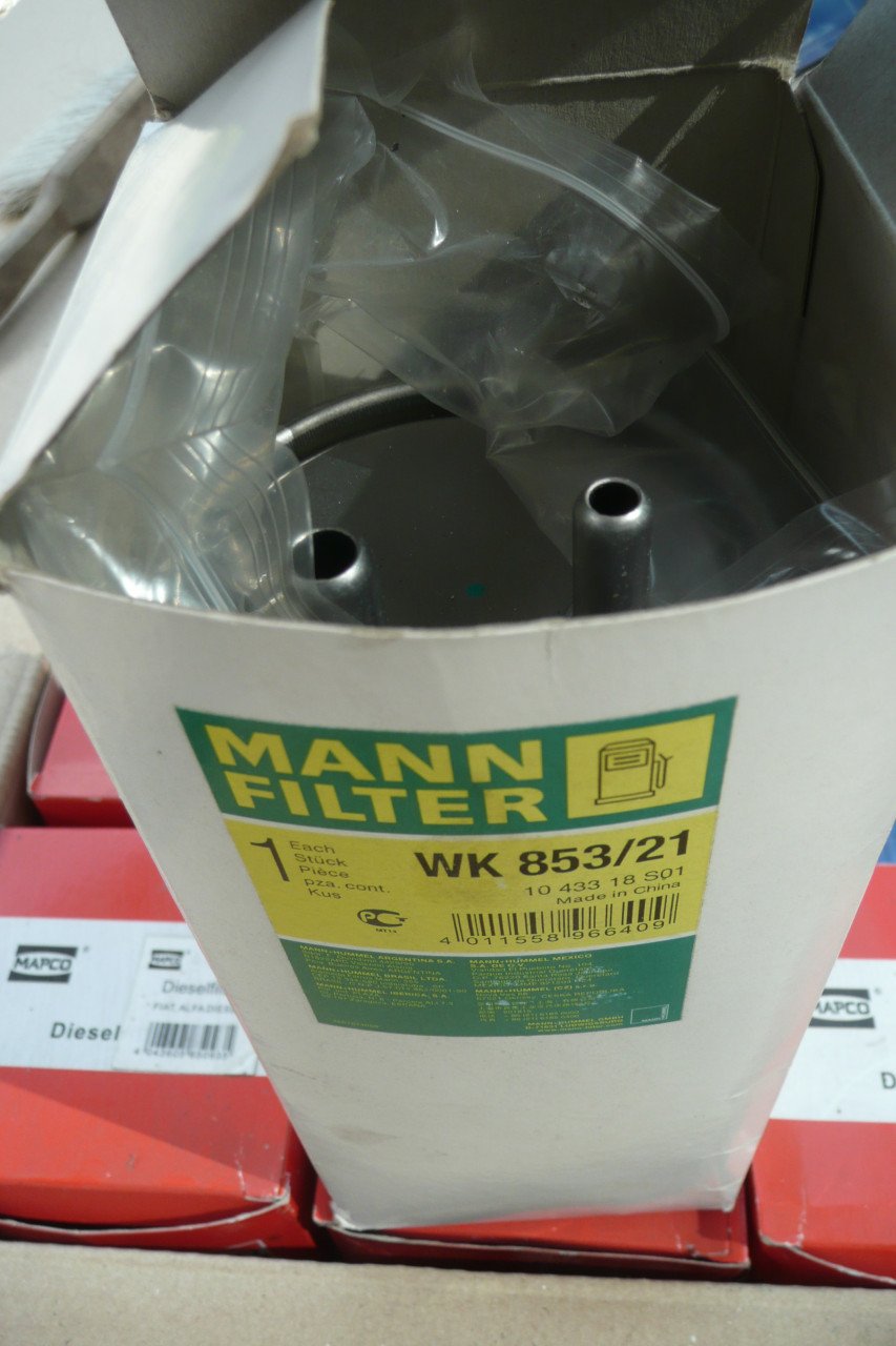 Onderdelenpakket (remklauw, filters, wissers,..) voor Lancia Delta MY2008