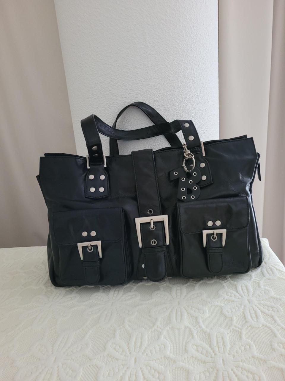 Damestas - zwart met studs (nieuw!) Bear Design