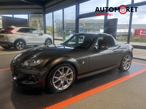 Mazda Mx-5 roadster coupé 1.8 silver edition top staat| mooie auto