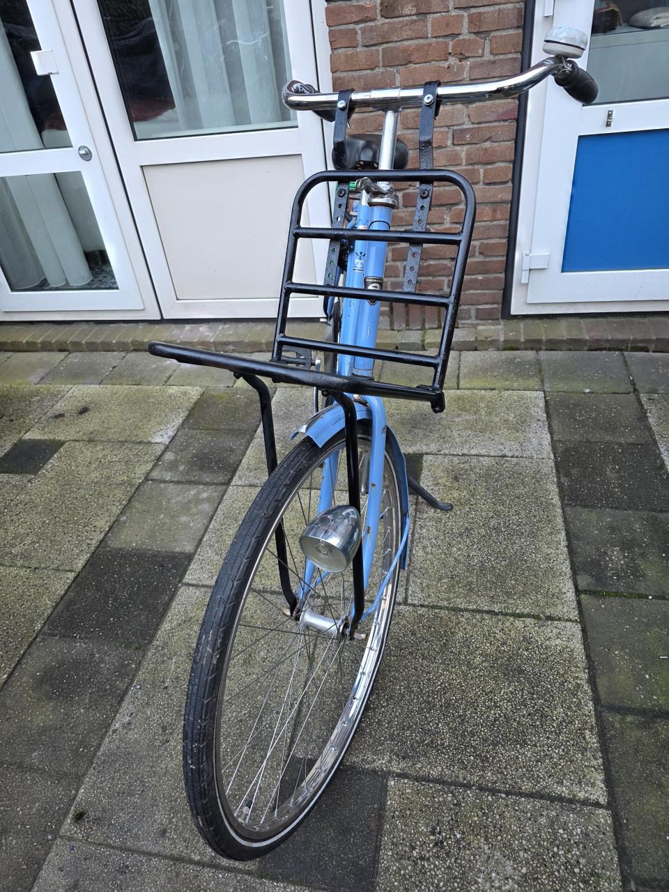 Goed werkend dames fiets-BATAVUS-28inch-trap rem achter-Frame maat 56cm