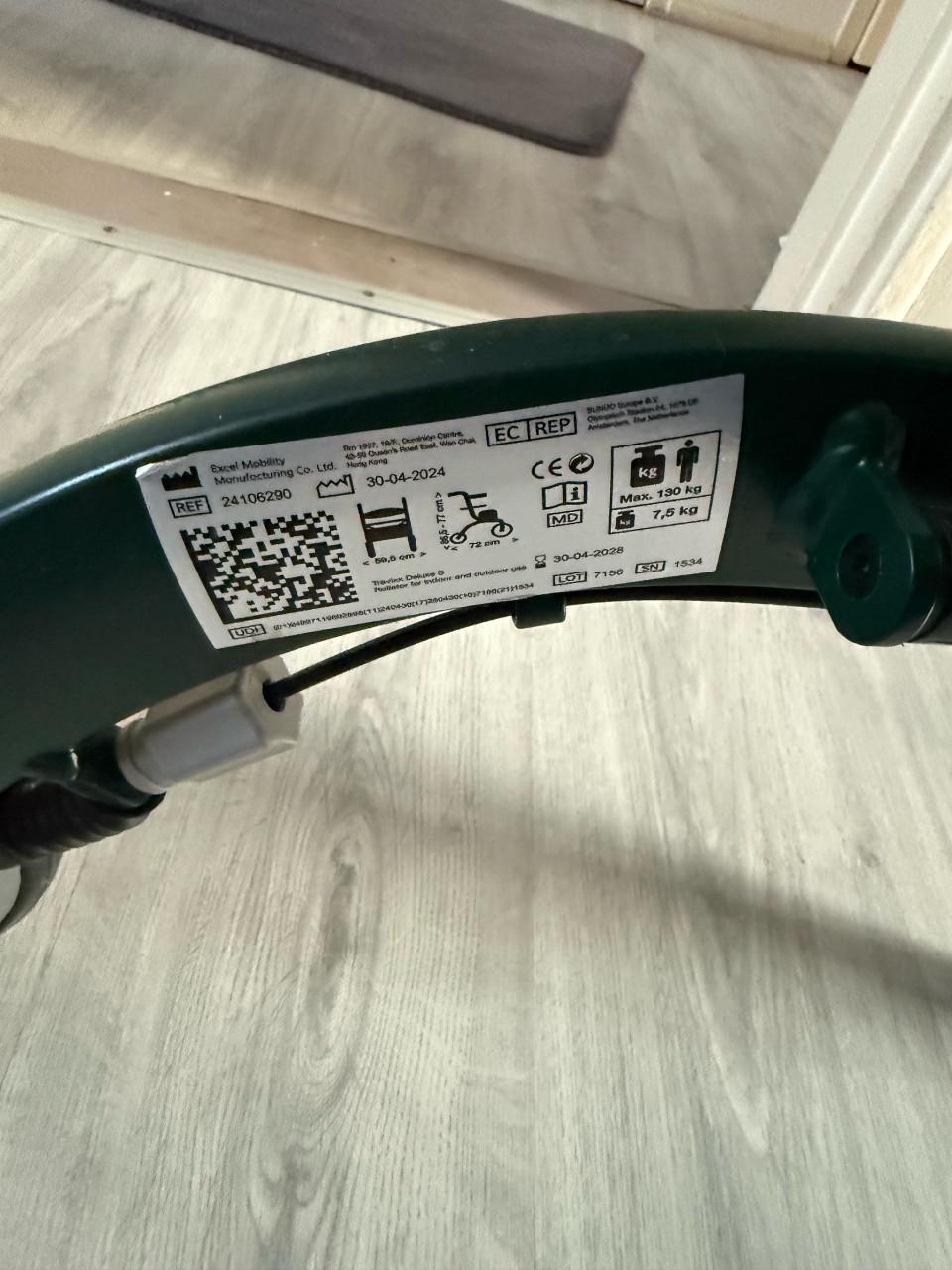 Travixx rollator – zo goed als nieuw