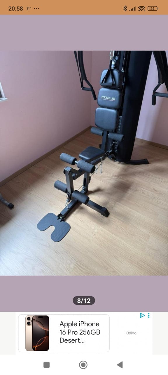 Te koop: Complete homegym / krachtstation Focus Fitness