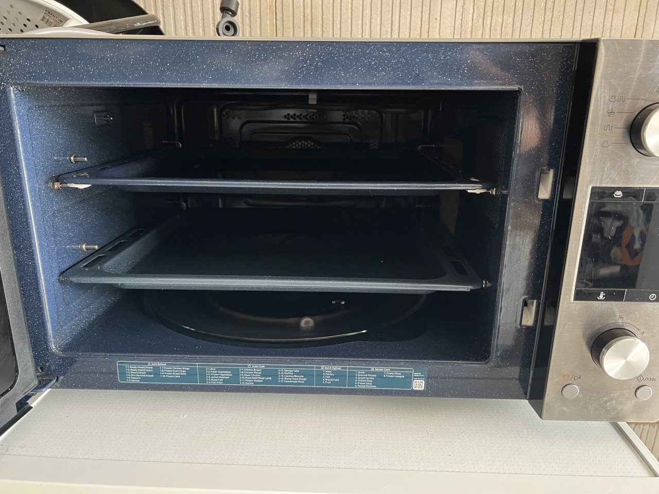 Nieuwe Samsung MC457TGRCSREN combi Magnetron oven 60 cm. Breed 45 liter