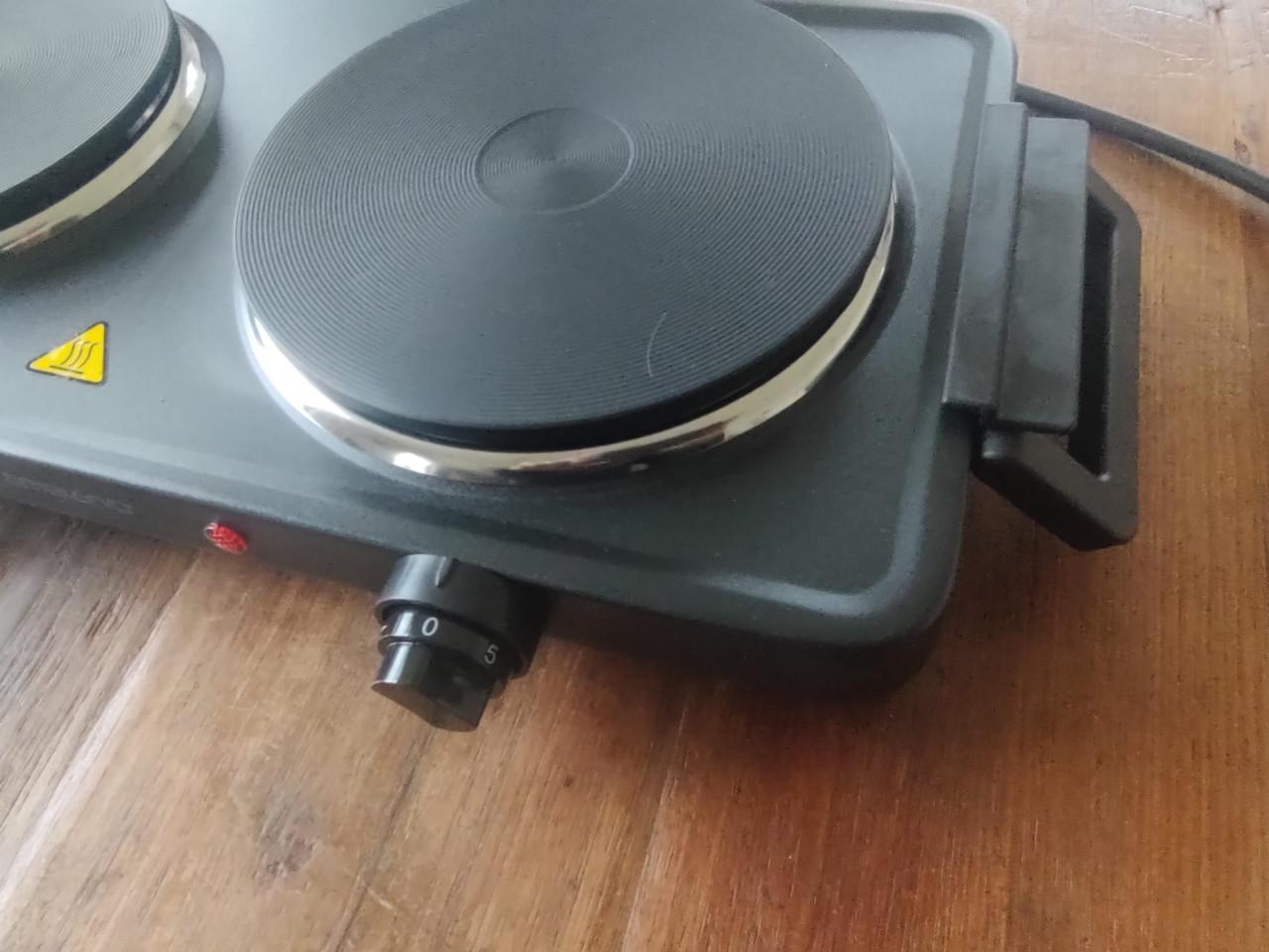 Dubbele elektrische kookplaat