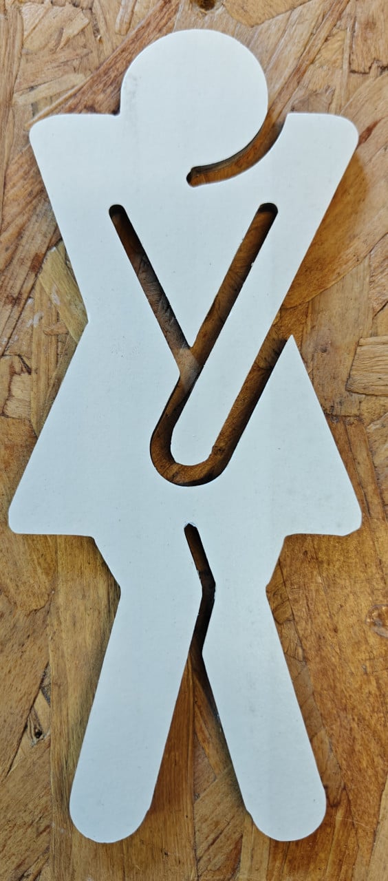 Te Koop aanduiding plaats WC