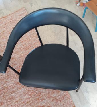 Eetkamerstoelen Italiaans design 80 er jaren 4 stuks