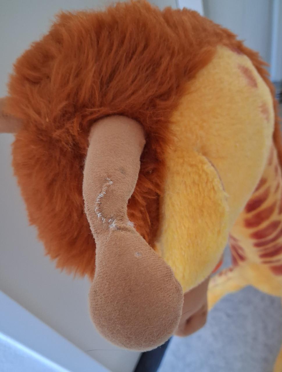 Grote giraffe vintage knuffel
