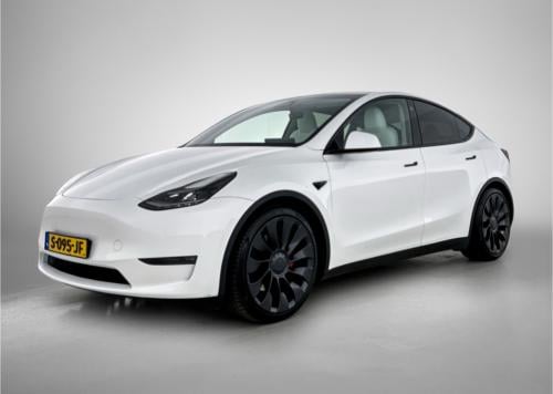 Tesla Model Y performance awd 75 kwh | leder | parkeercamera | schuif-kante