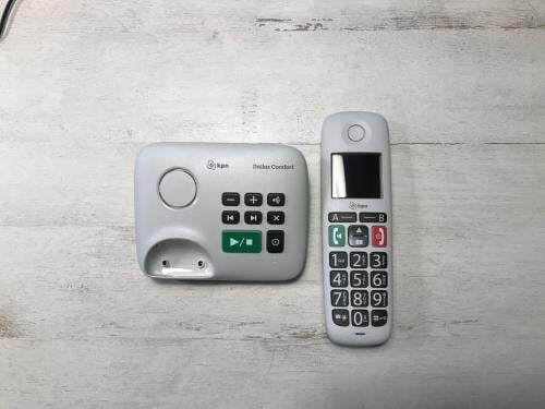 Draadloze telefoon met oplader Dallas comfort