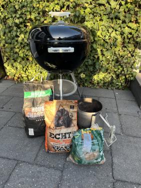 WEBER BBQ - Kettle 47cm incl. acc & briketten