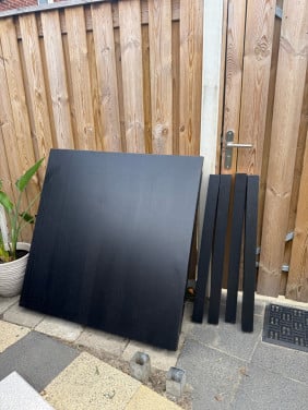 Bartafel ikea zwart