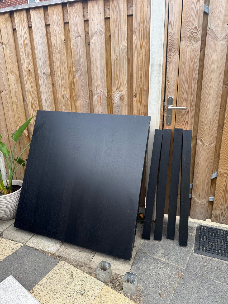 Bartafel ikea zwart