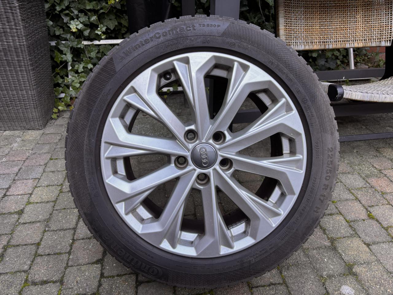 Originele audi velgen 17 inch