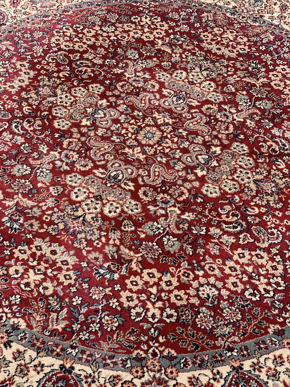 ❣️Schitterend Sfeervol Rond Vintage Vloerkleed❣️170 cm doorsnede❣️