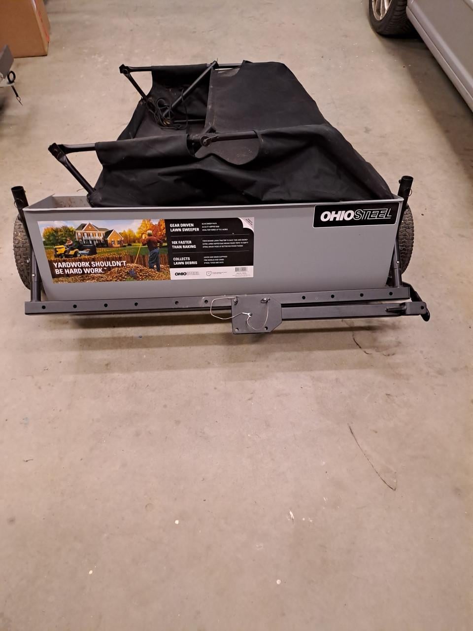 Ohio steel lawn sweeper