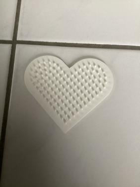 Hama onderplaat hart ♥️ klein