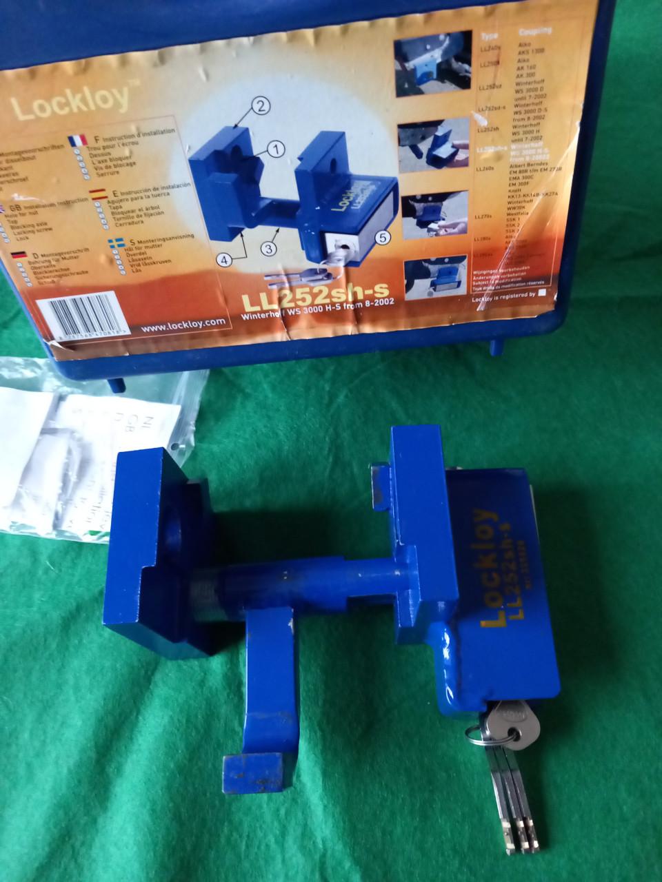 Disselslot voor caravan/ aanhangwagen