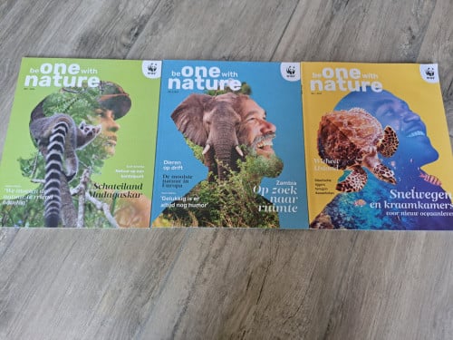 3x Be one with nature