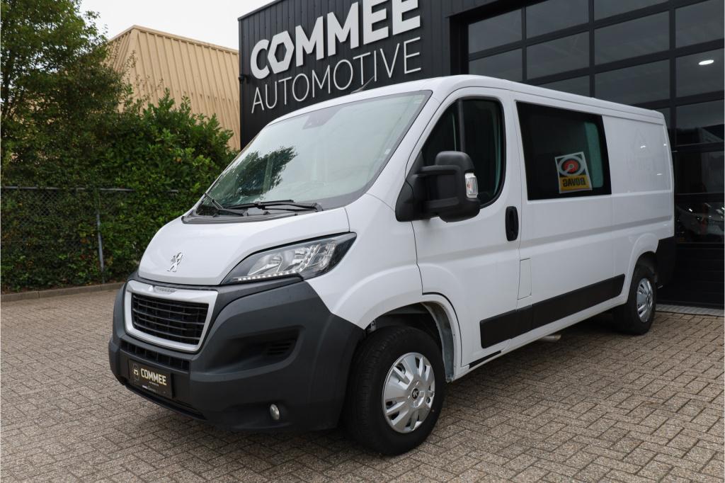 Peugeot Boxer 2.2 bluehdi 165 l2h1 dubb cab. 7 zits i nav i cam
