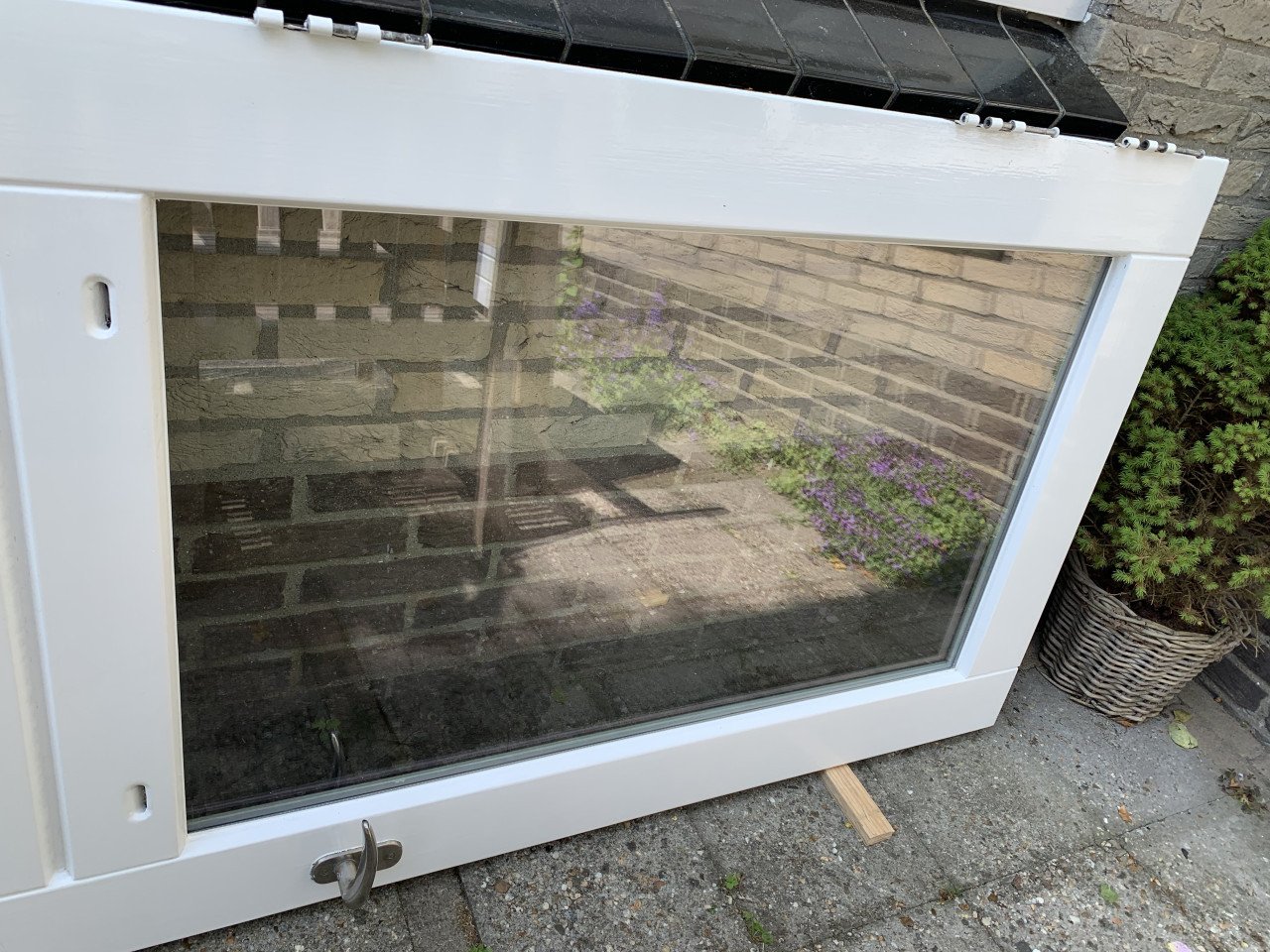 Buitendeur - Merbau hardhout - HR++ glas - 83 x 201,5 cm - ZGAN