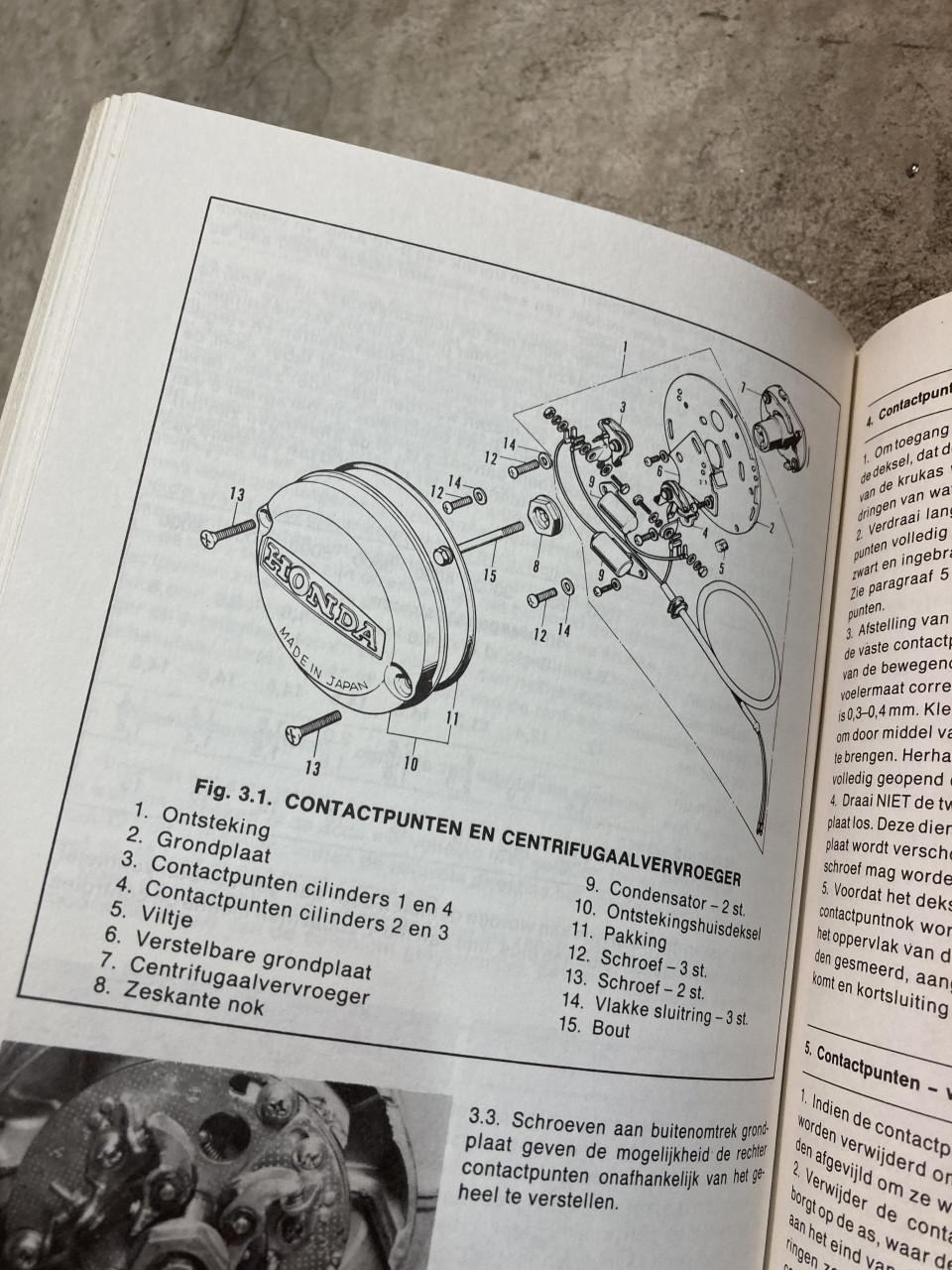 Werkplaatshandboek Honda