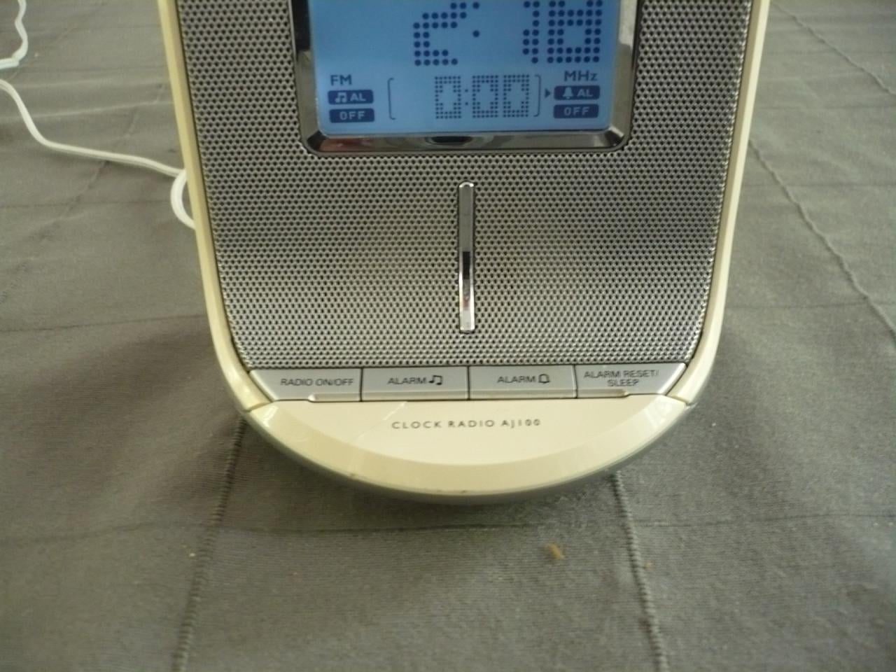 Vintage Philips klokradio-goed werkend
