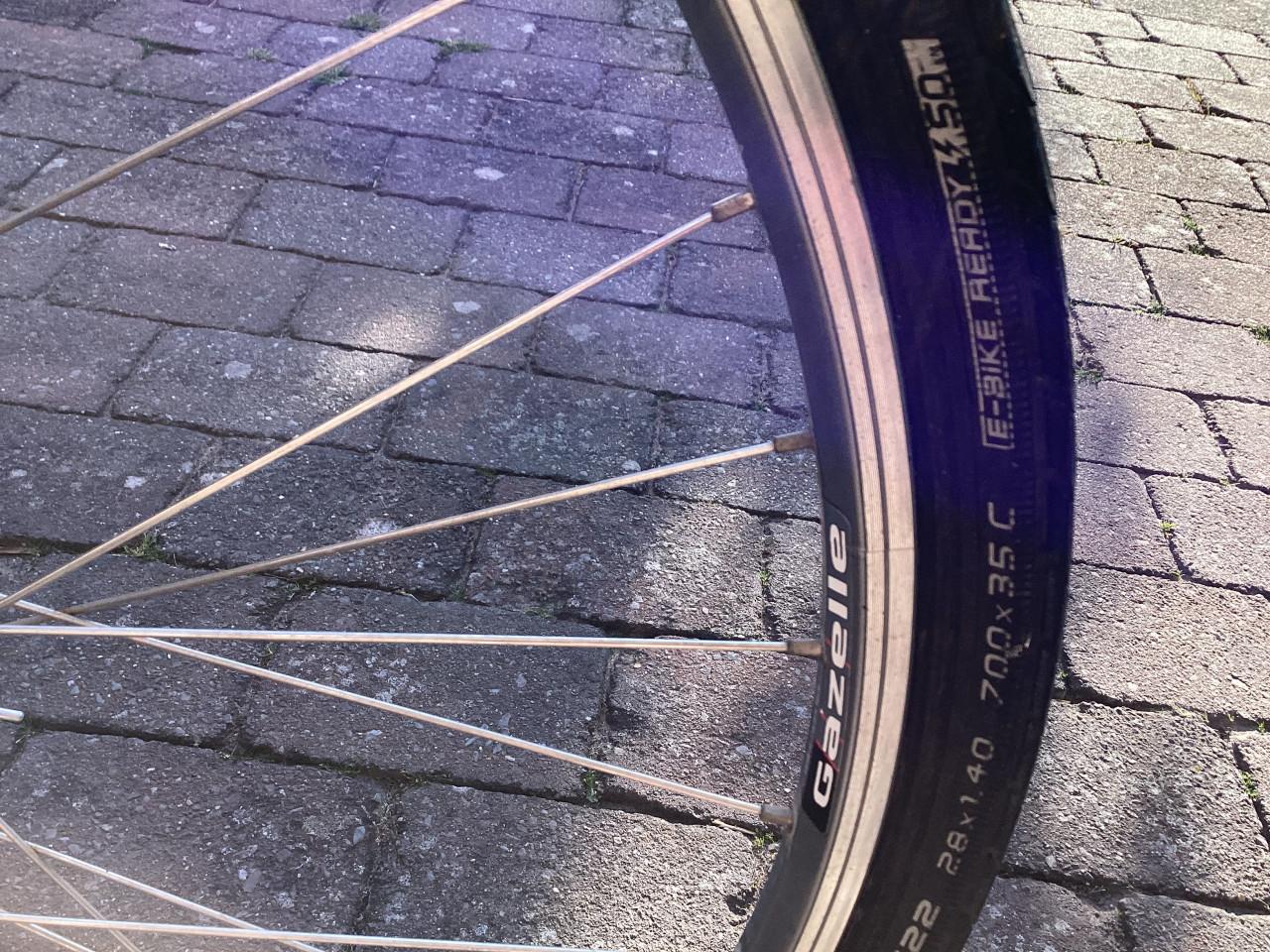 Gazelle heren fiets  orange extra