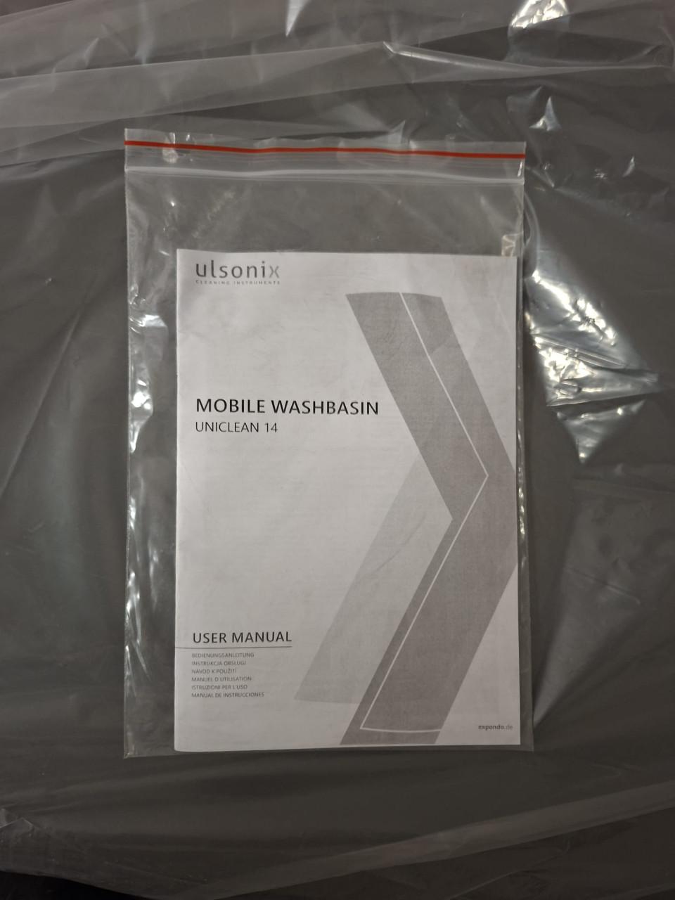 Ulsonix UNICLEAN 14 Mobiele Wastafel 65L