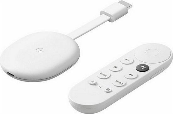 Google Chromecast met Google TV - HD - Wit
