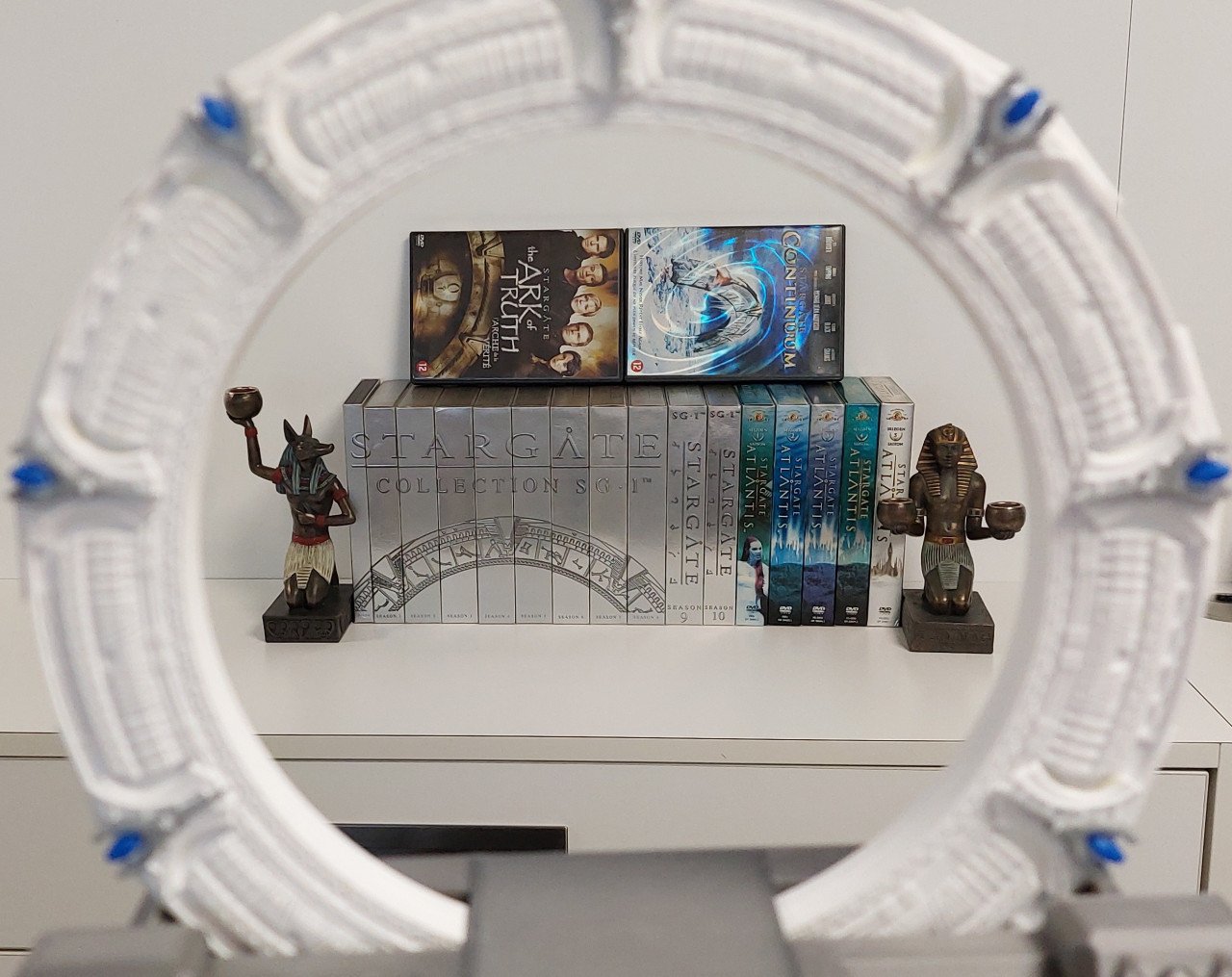 DVD-set Stargate SG-1 Atlantis Ark of Truth Continuum