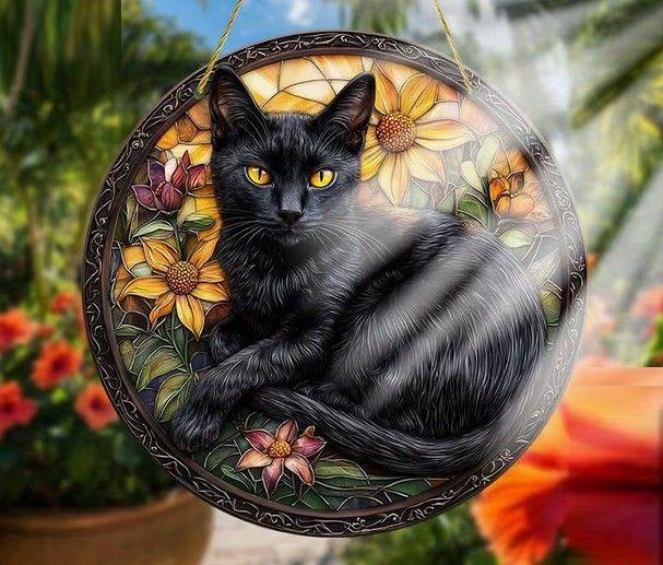 Raamhanger poes - kat