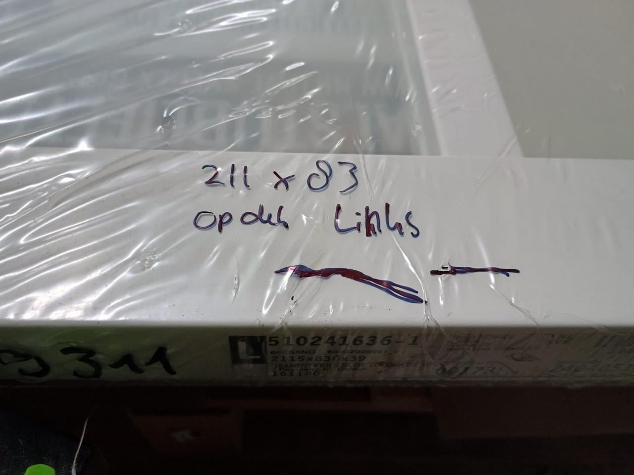 Svedex NDB905 Binnendeur – Opdek Linksdraaiend – 83 × 211,5 cm – nieuw