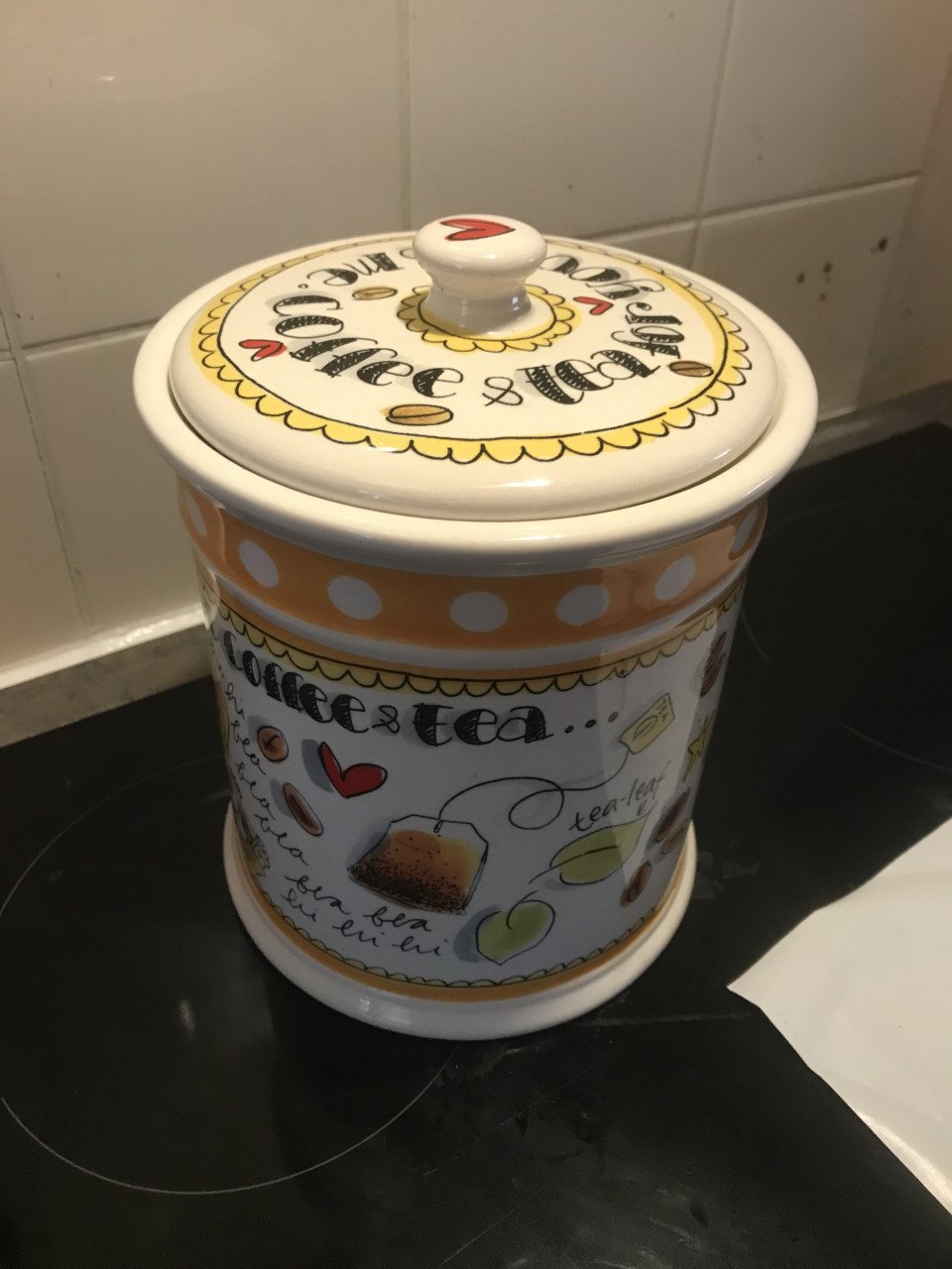 Blond Amsterdam voorraadpot