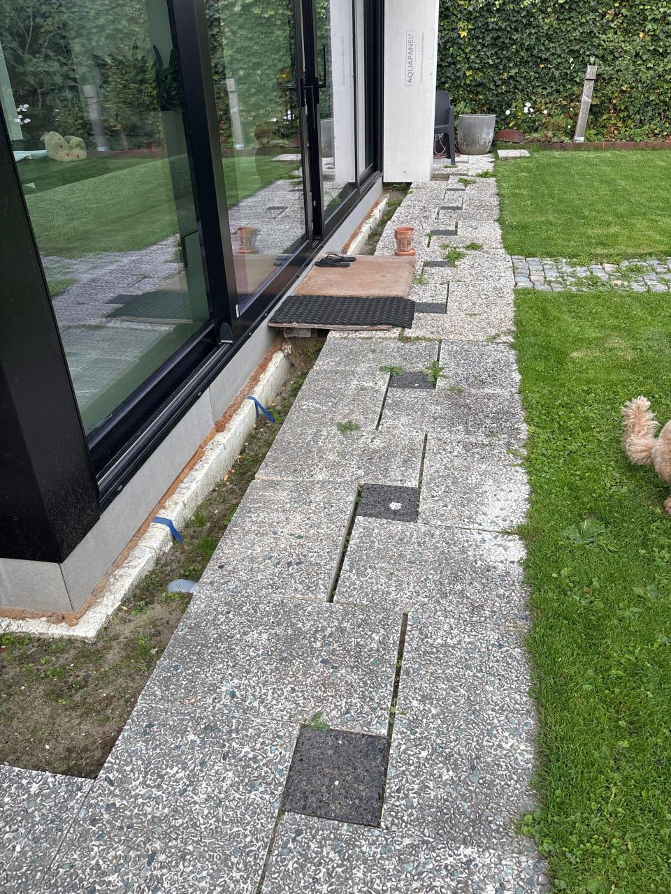 Gratis-gewassen grindtegels 134 stuks