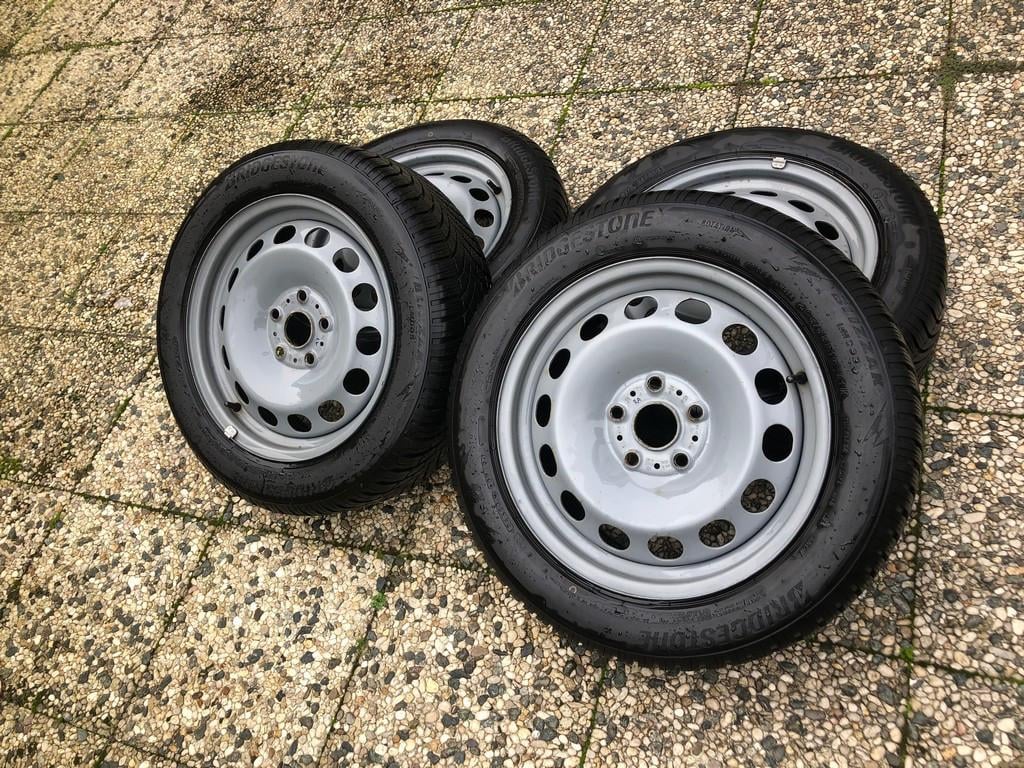 Winterwielen VW-Audi-Seat-Skoda met Bridgestone Blizzak 5 maat 205/55/16