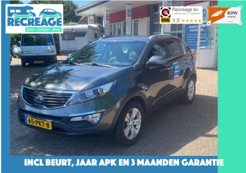 Ia Sportage 2.0 CVVT – Comfort, Ruimte en Stijl! jaar apk, beurt, 3m gar.