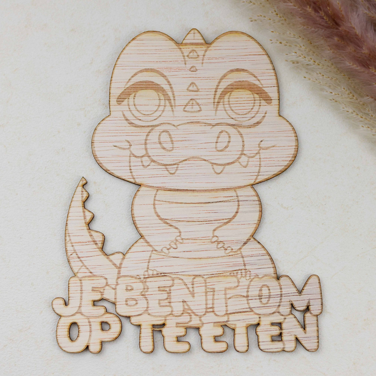 Gepersonaliseerde houten kaarten