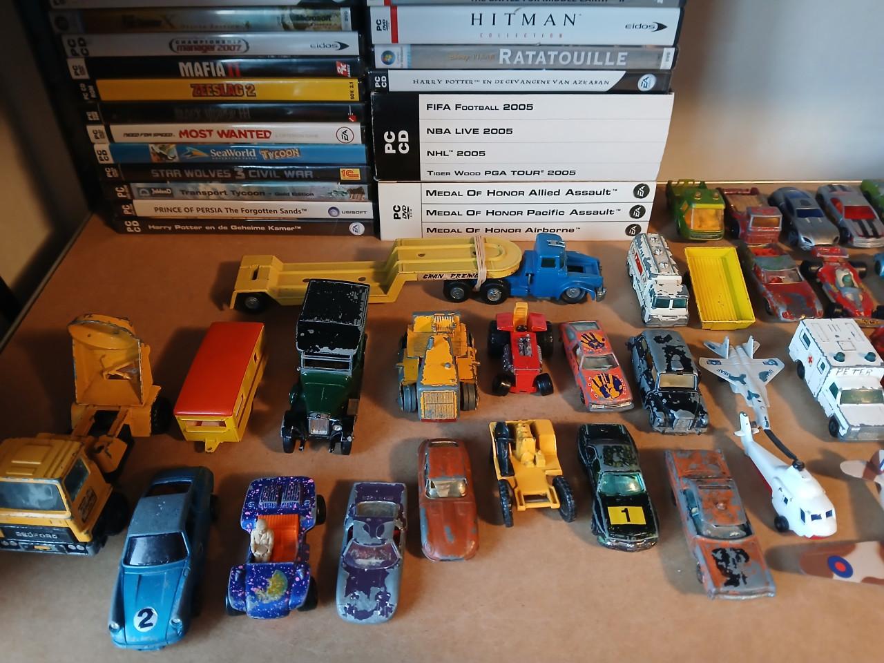 Matchbox hot wheels partij