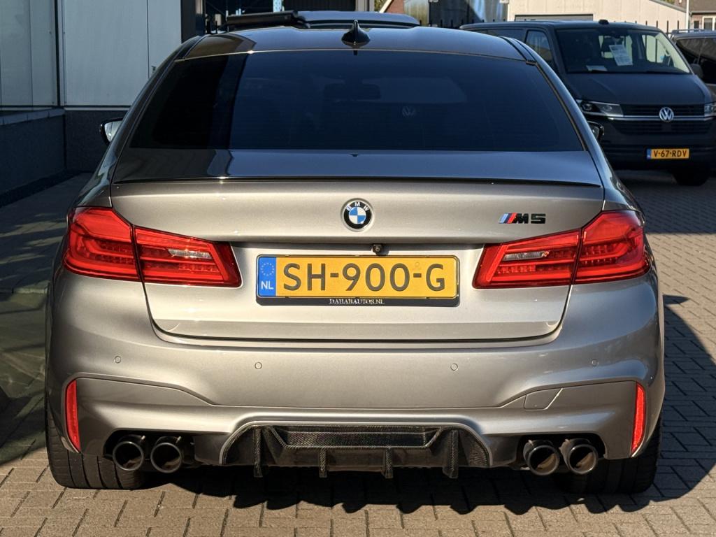 BMW M5 5-serie | b&w | head-up | memory | carbon | 360 | rear entertainment