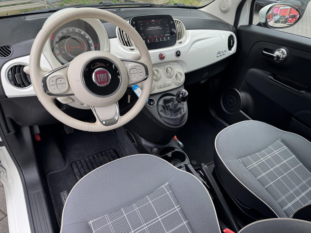 Fiat 500 1.0 hybrid lounge | cruise control | airco | apple carplay/android
