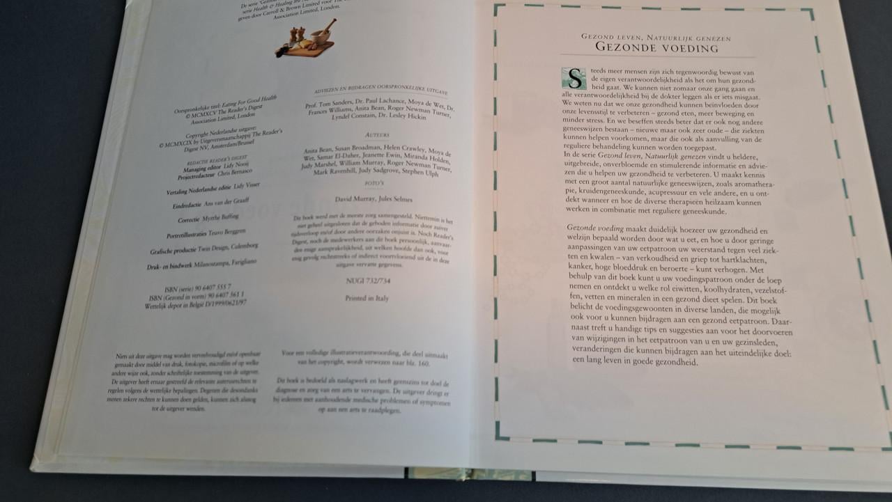 Diverse boeken mbt voeding