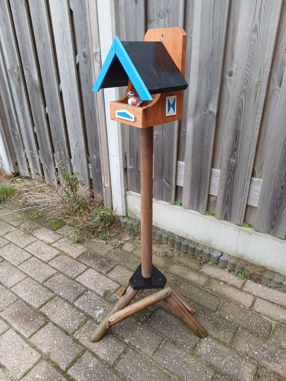 Vogelhuisjes , Nestkastjes , Voederplateaux  zie Foto's v.a 15,-