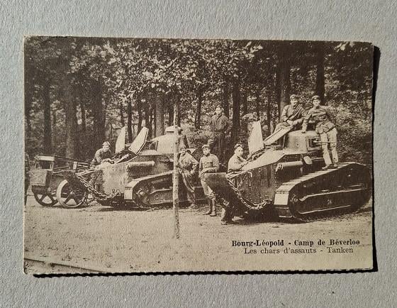 Militair Kamp Beverloo met Tanks