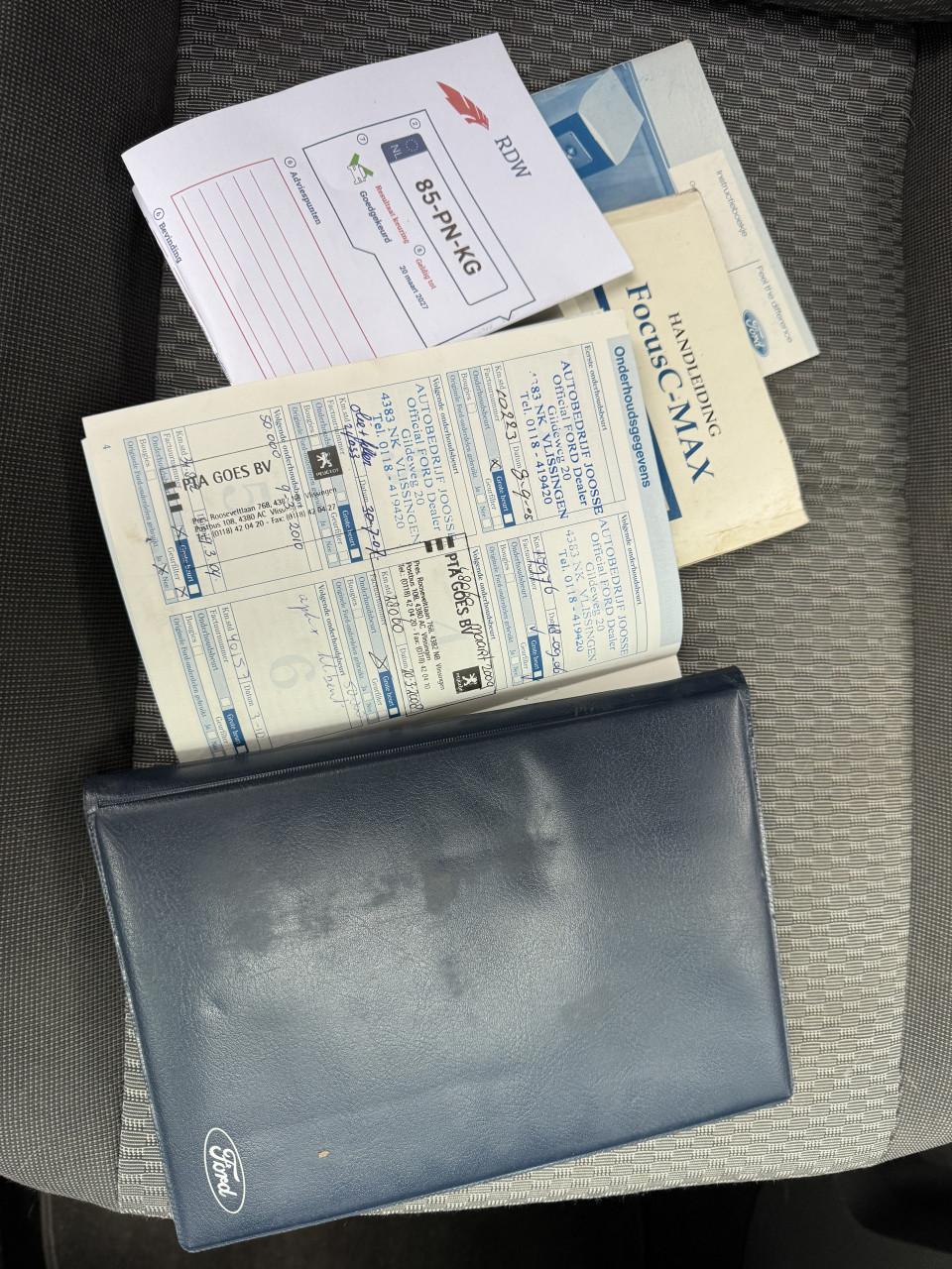 Ford C-Max 1.8 88KW 2004 Blauw Futura Airco Apk Nap