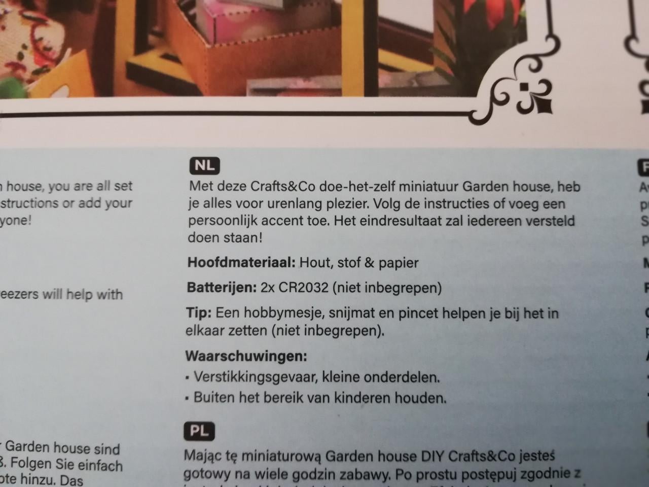 Knutselpakket voor volwassenen Crafts en Co
