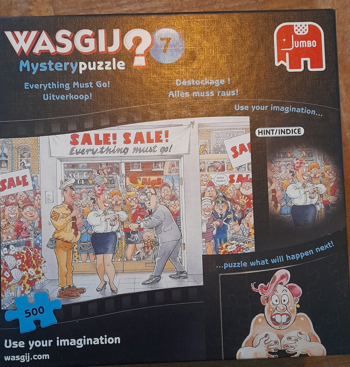 Wasgij puzzel 500 stukjes