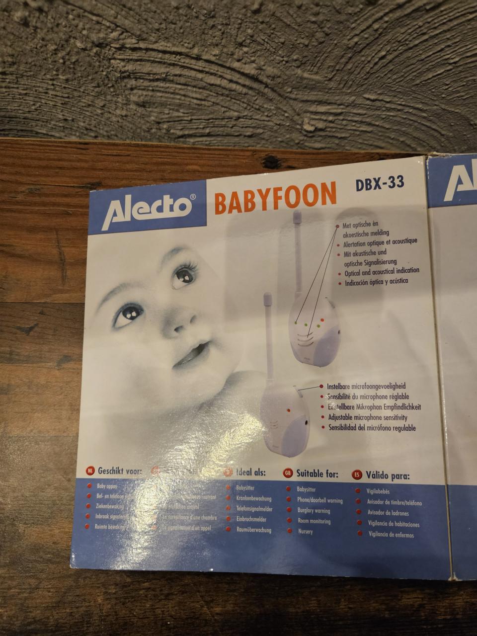 Zgan Alecto Babyfoon DBX-33 - Betrouwbare Babyfoon